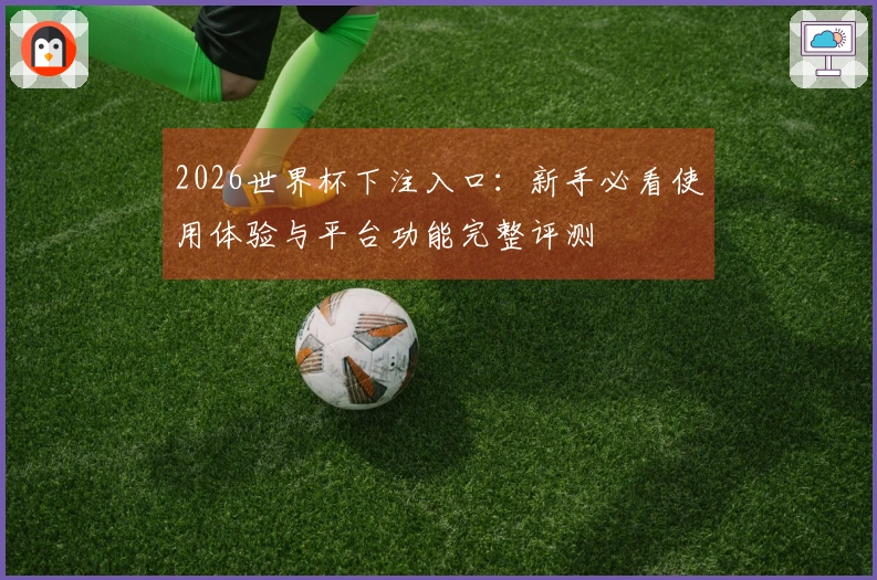 2026世界杯下注入口：新手必看使用体验与平台功能完整评测